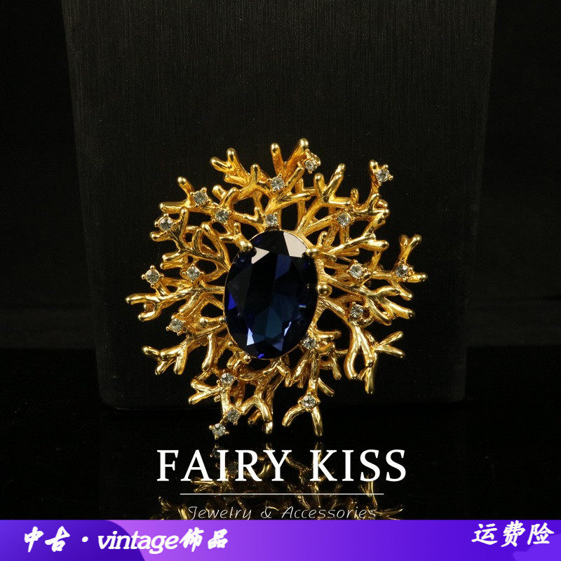 宫廷风圣诞莱茵石镶嵌鹿角树枝型