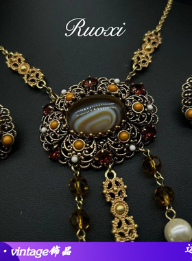 若曦饰品琉璃男女通用项链