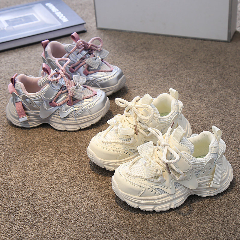 女童鞋子小白鞋公主风2025春秋季新款儿童运动鞋网面透气老爹鞋潮,童鞋/婴儿鞋/亲子鞋,运动鞋,淘宝优惠券,粉丝福利购,淘宝优惠卷