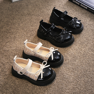 春秋女童玛丽珍鞋公主鞋皮鞋洋气