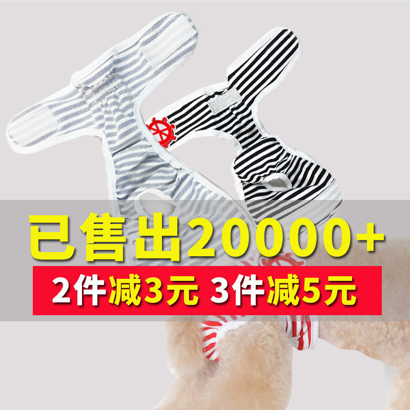 狗狗生理裤泰迪月经裤母金毛宠物狗例假姨妈裤防骚扰安全裤