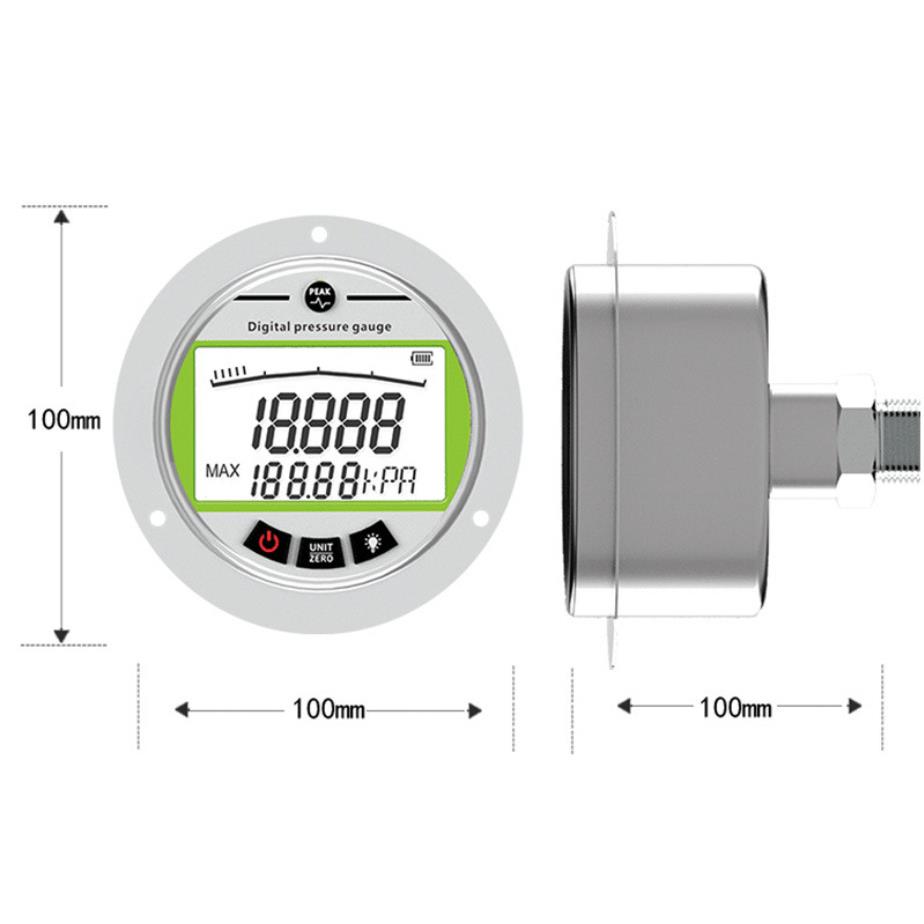 不锈钢精密数显压力表显示表控制表