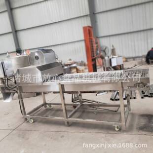 带鱼切段机厂家直销海鱼切段机商用全自动鲢鱼梭鱼切段机可