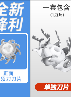 适用FR8飞科剃须刀刀头刀片3头2头电动刮胡刀FS373 372 370 fs339