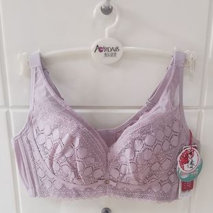 B蚕蛹蛋白内衣大胸显小 超薄水晶杯文胸聚拢2713 奥尔黛丝特价 新款
