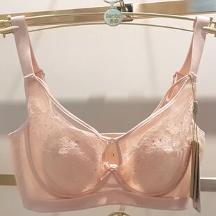 芬铂2025新款性感美胸文胸3137 S2调整型内衣超薄水晶杯大胸显小