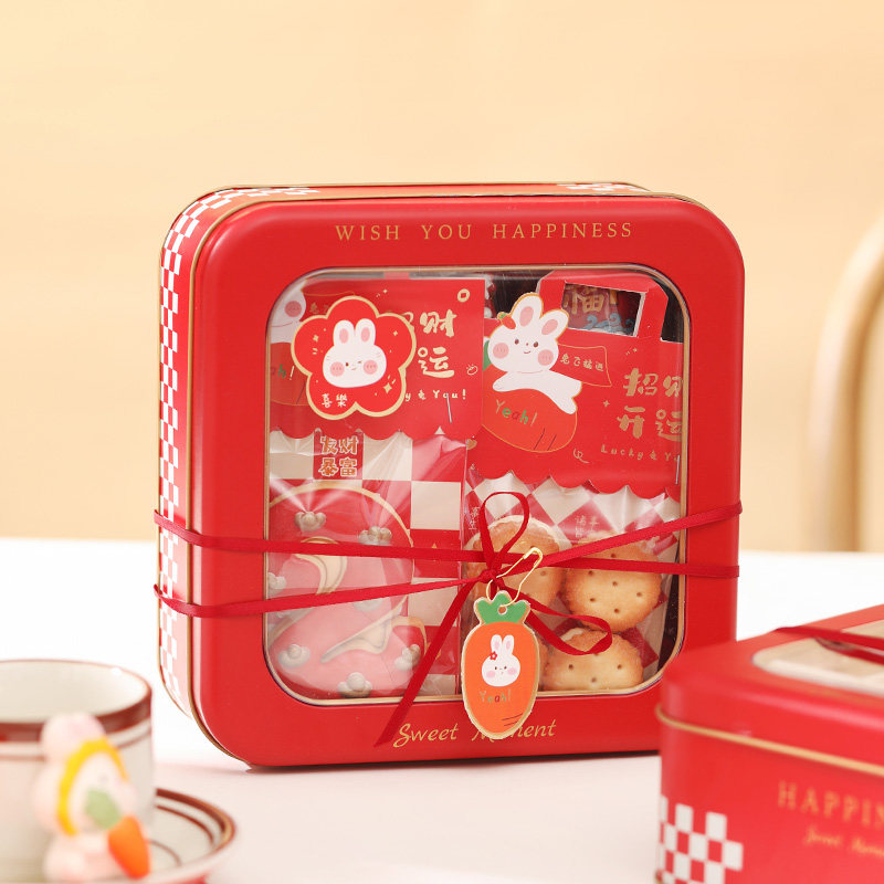 雪花酥包装盒礼盒曲奇饼干罐新年点心铁盒桃酥奶枣牛轧糖糖果盒子,厨房/烹饪用具,点心包装盒/包装袋,淘宝优惠券,粉丝福利购,淘宝优惠卷