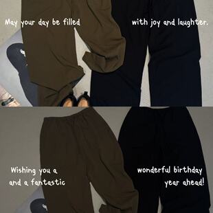 BOBO1972 Y610102 夏上新柔软顺滑透气亲肤自然褶皱休闲裤