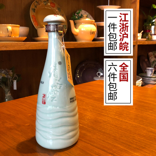 嘉兴特产禾城老酒清若空十年冬酿清露老酒高档手工黄酒439ml 6盒