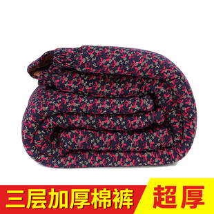 女老人防寒保暖居家裤 加厚睡裤 外穿 8090岁奶奶冬季 老太太驼绒棉裤