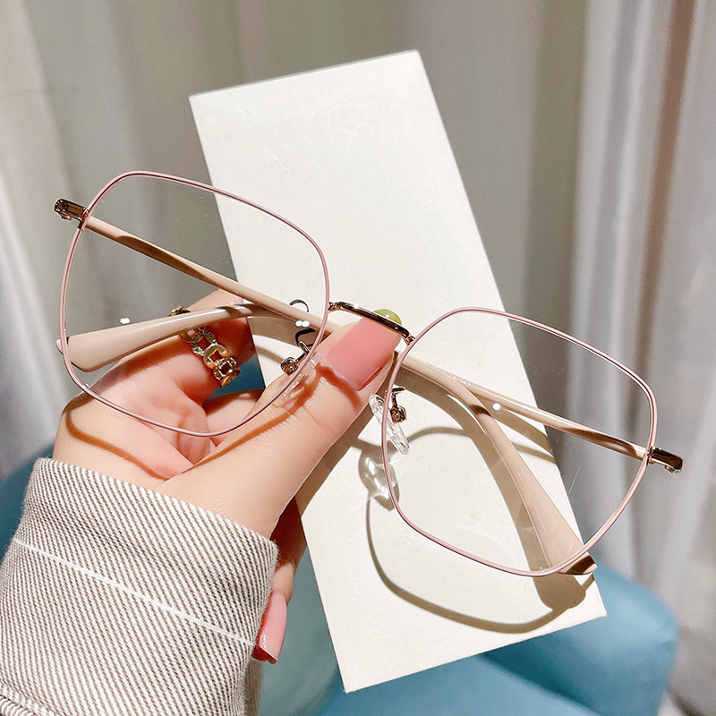 防蓝光抗辐射近视眼镜大框显脸小