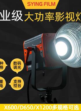 SYINGFILM摄影灯X600X1200晟影D650双色温大功率影视灯防水电影灯