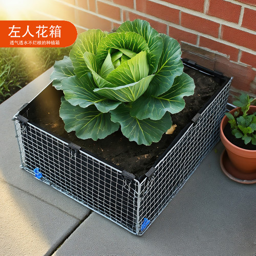 左人花箱种植箱室内户外庭院可用