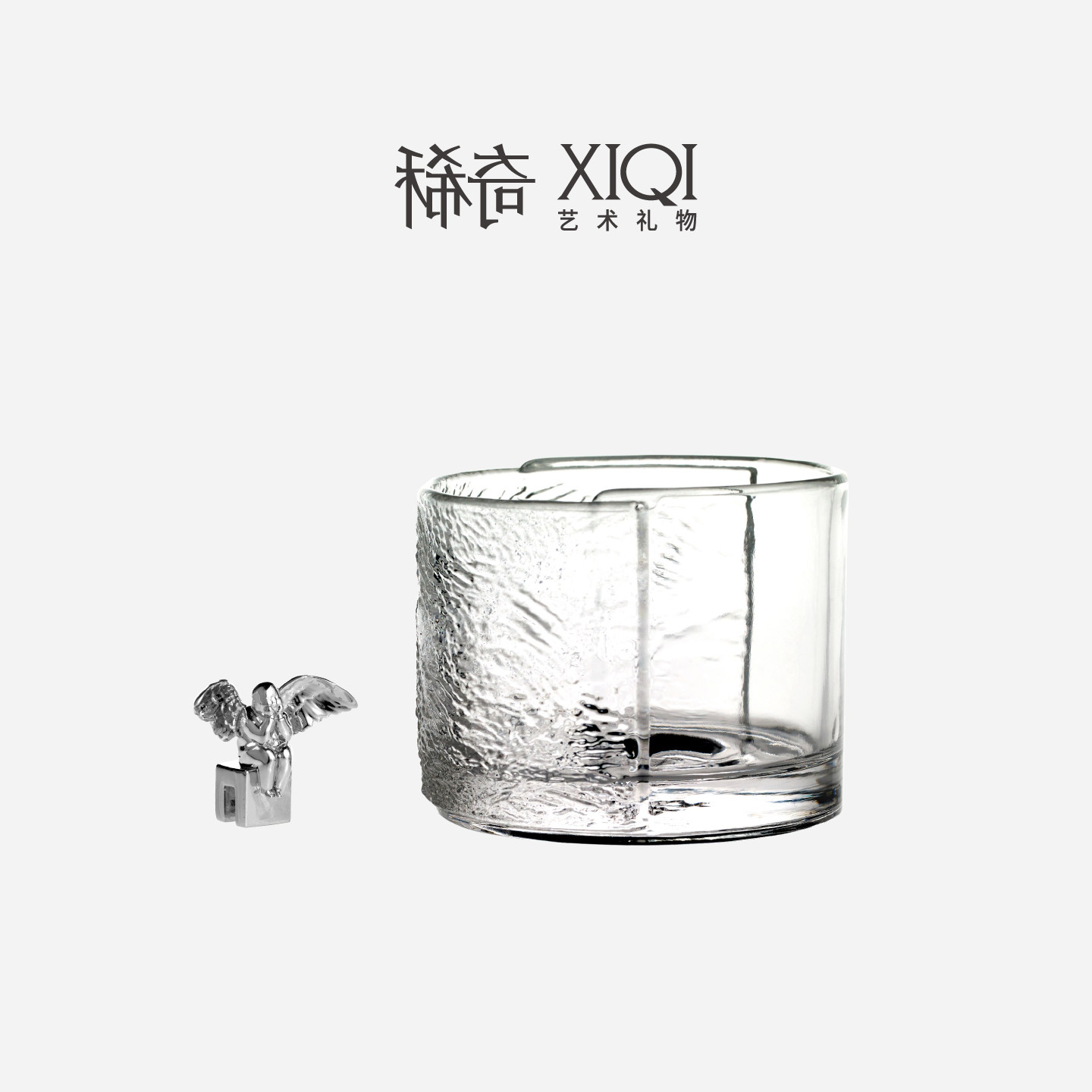 稀奇艺术联名设计大师琚宾《知己杯》天使酒宠威士忌酒杯朋友礼物