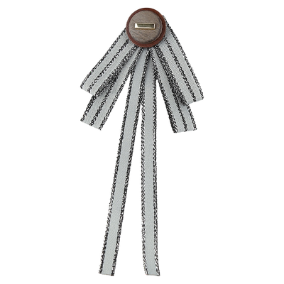 灰色系时尚领结出勤聚会日常百搭