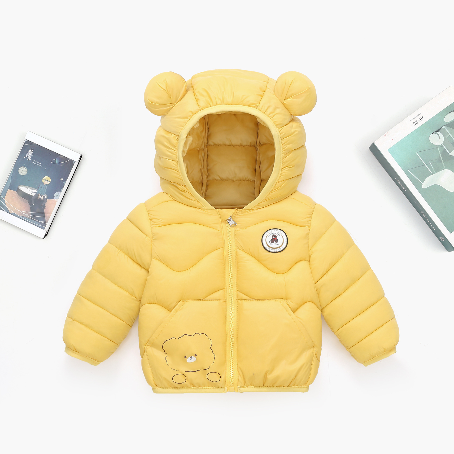 男女宝宝轻薄款羽绒棉服冬季外套