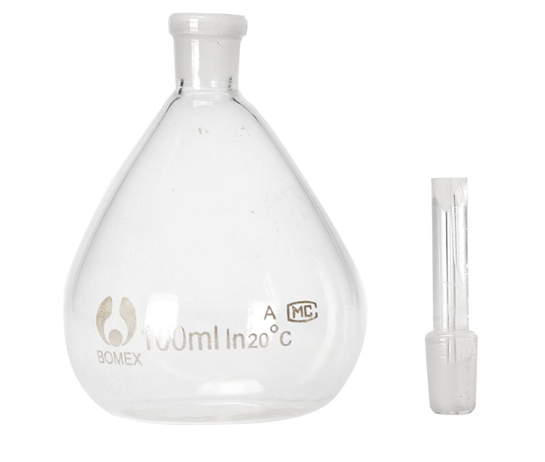 玻璃比重瓶 10 25 50 100ml 密度瓶