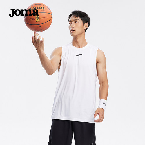 Joma26年新款运动背心成人儿童跑步健身篮球宽松无袖T恤多面玩家