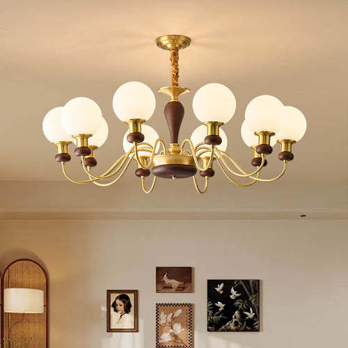 法式客厅灯高级感【全光谱护眼】