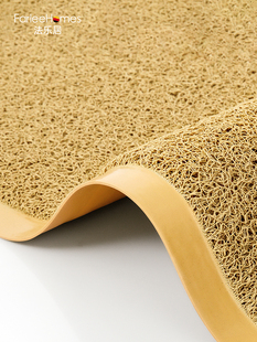 法乐居金色地毯丝圈地垫入户门垫家用大门口防水垫子商用除尘脚垫