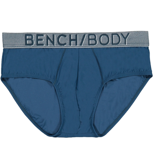 bench/BODY/奔趣2024春新款内裤男士锦纶中腰纯色三角内裤BUM0261