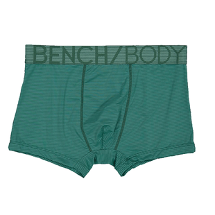 bench/BODY/奔趣2023夏季新品男士锦纶中腰条纹平角内裤 BXF0153