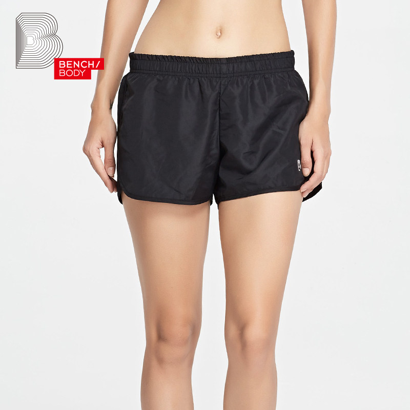 bench/BODY/奔趣218新款休闲短裤 女纯色涤纶跑步运动短裤GSS0003|msdalam kategori Butik wanita / wanita, seluar, seluar santai - dari Buy2taobao.com untuk memberikan perkhidmatan ejen Taobao profesional membeli