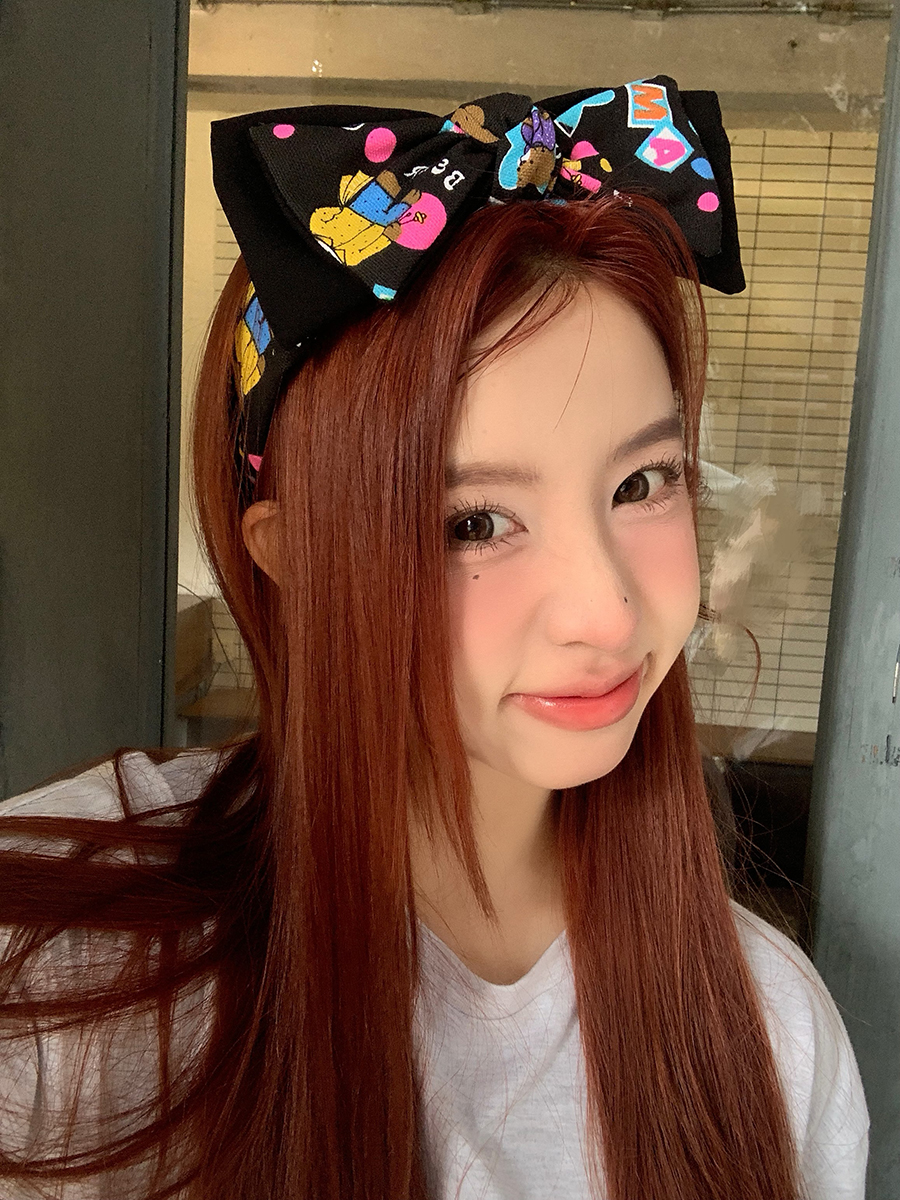 头箍甜美可爱大蝴蝶结猫咪发箍