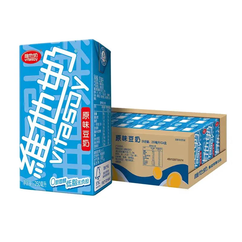 低脂豆奶广东早餐奶维他奶