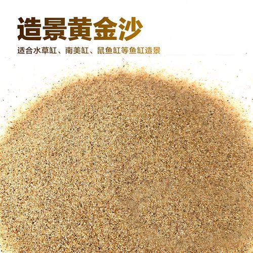 黄金沙南美三湖鼠鱼底沙天然河沙
