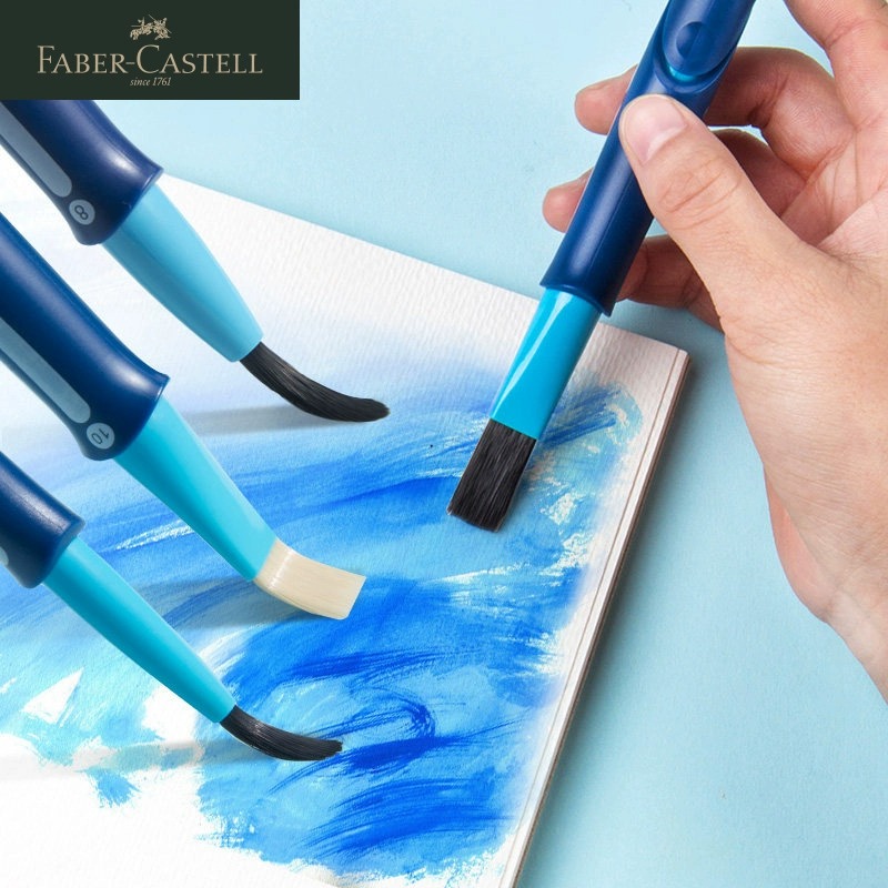 辉柏嘉水彩笔可伸缩画笔