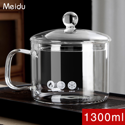 大容量玻璃水杯1300ml