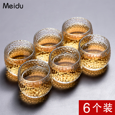 玻璃小茶杯套装功夫茶茶具