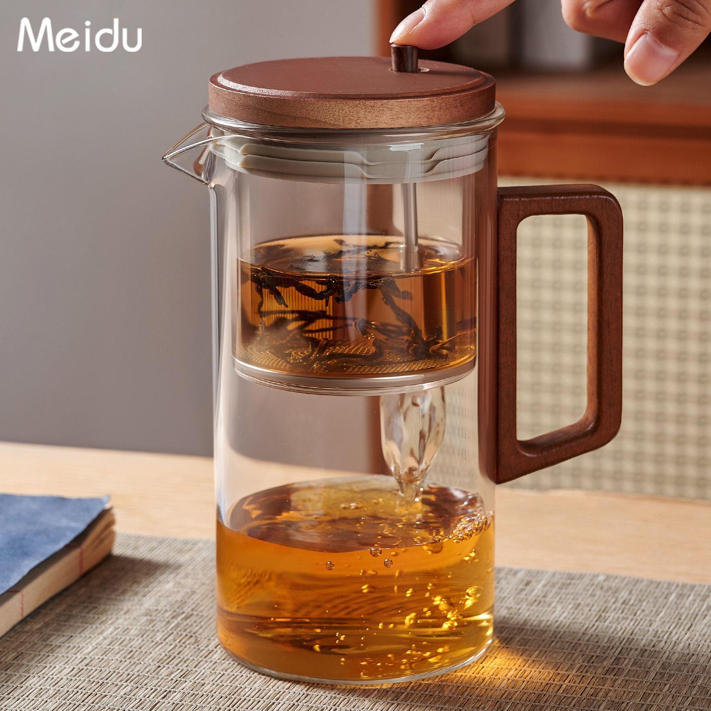 2025新款玻璃内胆茶壶