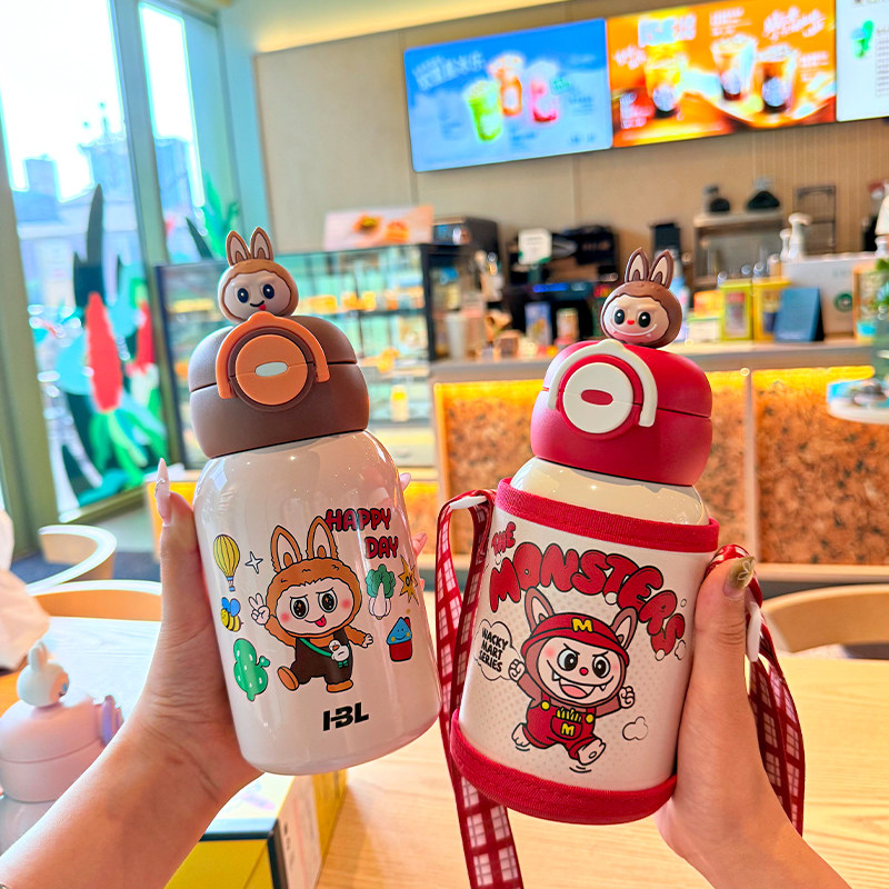 拼儿童保温杯可爱水杯上学专用女童保温吸管杯女孩幼儿园宝宝水壶,餐饮具,保冷/保温杯,淘宝优惠券,粉丝福利购,淘宝优惠卷