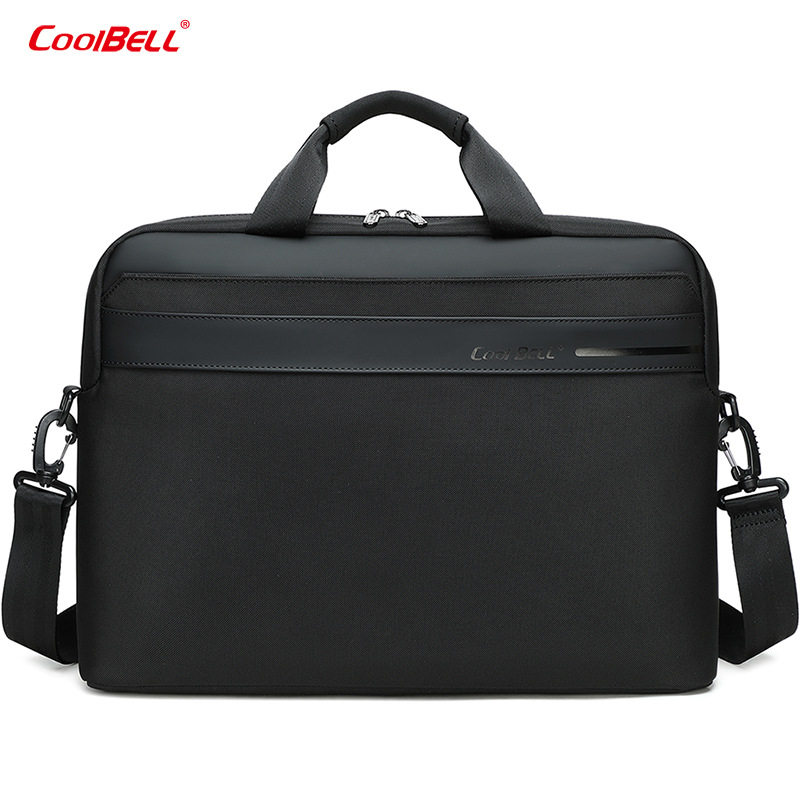 单肩斜挎办公商务手提包休闲男款公文式15.6寸笔记电脑包适用于苹果华为索尼荣耀小米戴尔惠普华硕宏基联想