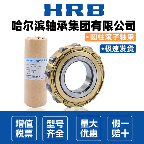 HRB哈尔滨轴承正品RN 205 206 207 208 209 210 212 219 228  222