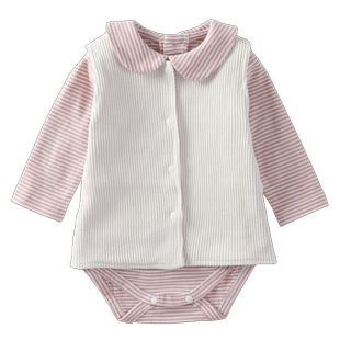 【白菜款/一件直降】modomoma新生婴儿衣服男宝爬服清仓集合