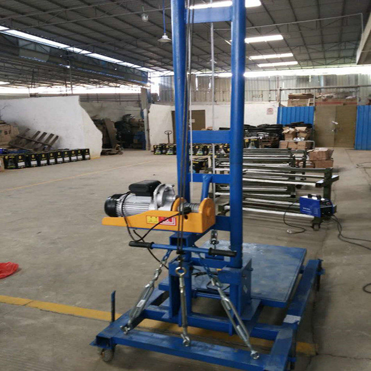 吊装风管升降机生产厂家通风管道运输工具小型升高提升机