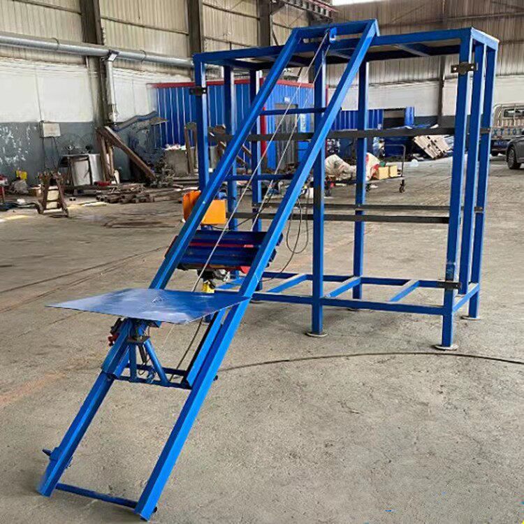 促电动提升上鱼上货机鱼塘水库便携运鱼机自动升降机库