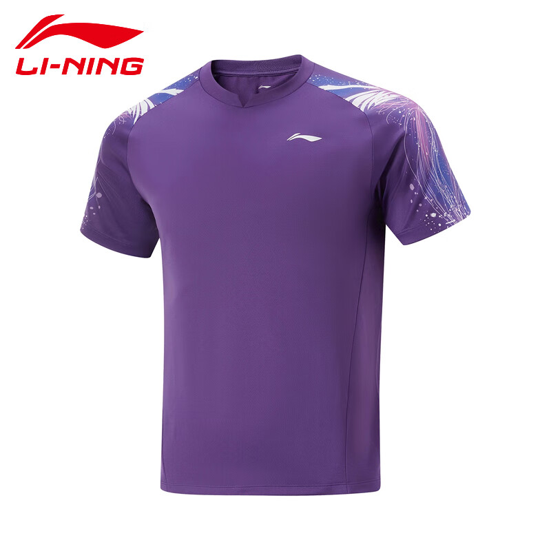李宁短袖T恤乒乓球服男女同款