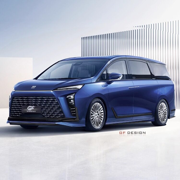 2025款别克GL8升级GF高飞个性化外观套装升级小包围前唇后唇侧裙