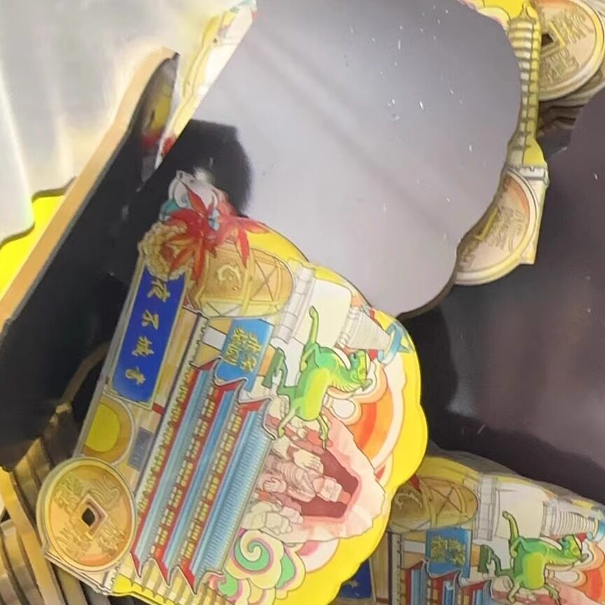 创意亚克力冰箱贴 制磁性立体磁铁景区邮票冰箱贴定做100个起订