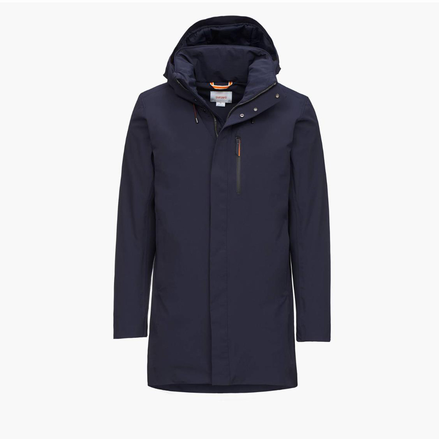 P棉填充商务休闲中长棉服