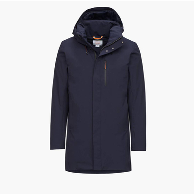 P棉填充商务休闲中长棉服