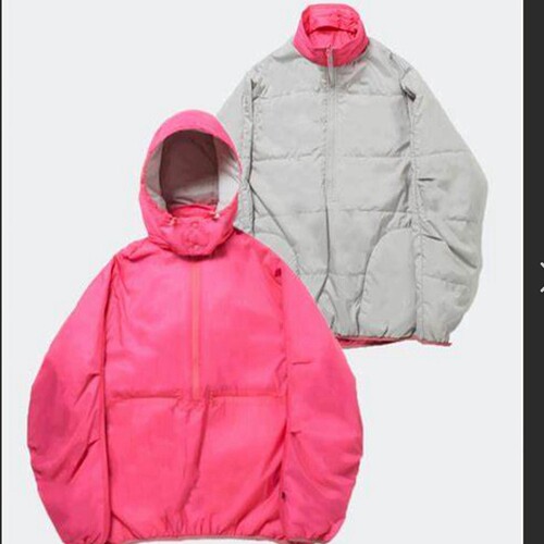 双面套头泡泡棉马甲棉服