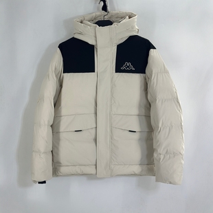 特价 瑕疵处理 中等厚度 防风保暖 75鸭绒 连帽羽绒服男款