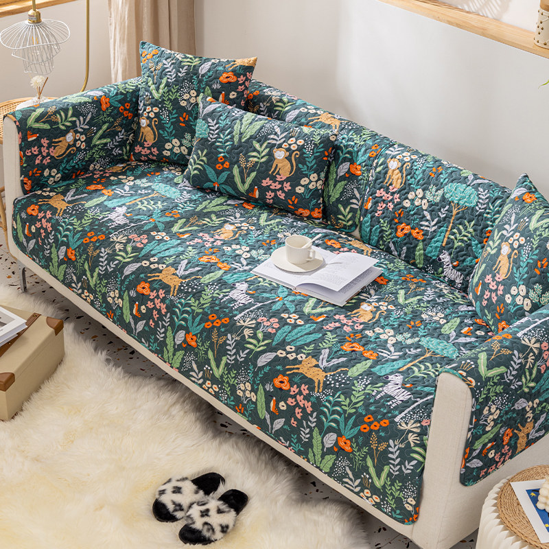 清仓北欧简约全棉沙发垫四季通用防滑坐垫布艺沙发套罩巾贵妃定做,居家布艺,沙发垫,淘宝优惠券,粉丝福利购,淘宝优惠卷