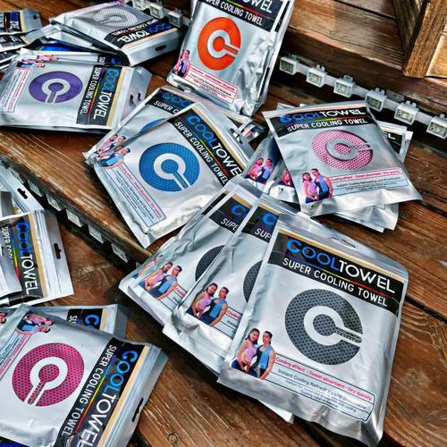 遇水速冷运动跑步速干冷感吸汗巾