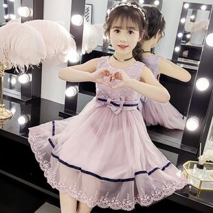 6女童夏装连衣裙2026新款5洋气7儿童网红裙子8九10岁小女孩公主裙